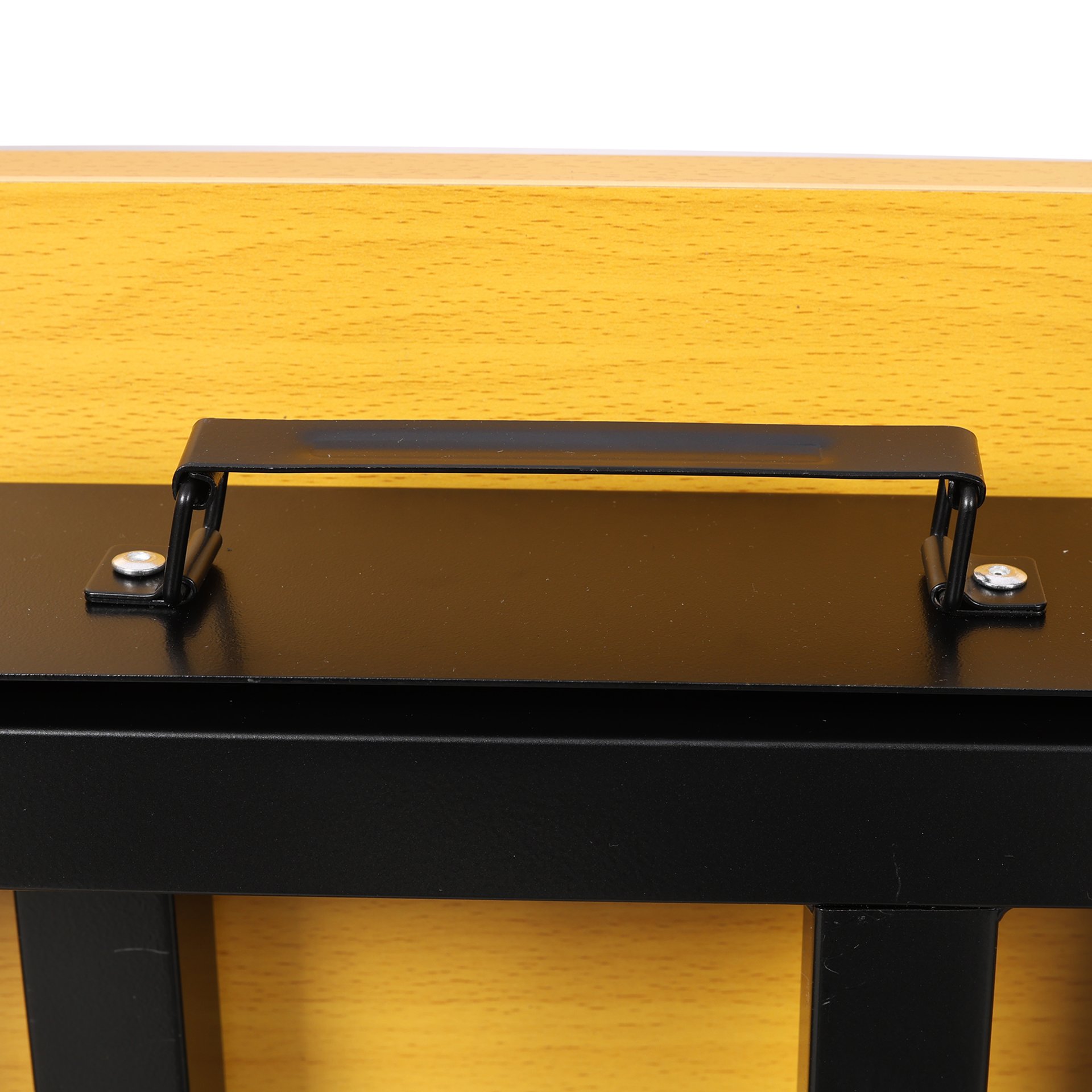 Portable Folding Work Table With Measuring Tape And Angle Finder Steel - Black - Image 12
