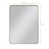 Wall Mirror Rectangular Mirror Metal Framed Mirror Vanity Mirror Dressing Mirror, For Bathroom, Living Room, Bedroom Wall Decor - Black - Image 3