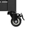 Outdoor Movable Kitchen Sink Patio Modular Kitchen Sink Station With Cabinet For Garden, Patio, Backyard - Matte Black - Image 28