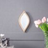Small Decorative Mirror For Wall Decor, 2 Pieces Wall Accent - Antique Gold - Image 9