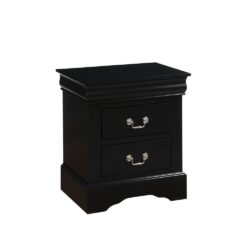 Louis Philippe III - Nightstand - Black