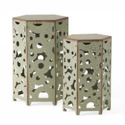 Selva - Accent Table - Antique Green