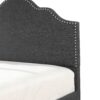 Kopa - Full Upholstered Bed - Gray - Image 4