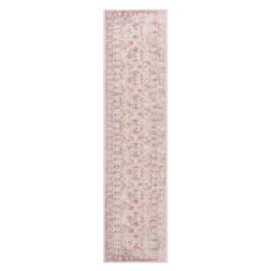 Maval - 2'6'' X 10' Washable Runner Rug - Beige