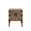Trunk Table And Side Table With Large Storage Dress Up Your Liviing Room (Set of 3) - Antique Gray - Image 21