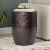 Johnsen - Large Metal Accent Table - Oil Rubbed Bronze - Image 7