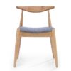 Candescent - Dining Chair With Curved Back And Wood Frame (Set of 2) - Gray - Image 4