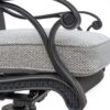 Durable Outdoor Dining Swivel Rockers With Cushions (Set of 2) - Sandstorm - Image 2