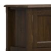 Burlington - Low TV Media Stand - Mahogany - Image 9
