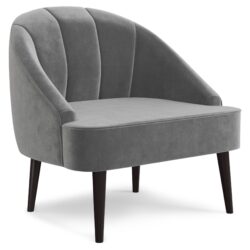 Harrah - Accent Chair - Smoky Gray