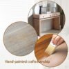 Rustic Wood Console Table With 3 Drawers Entryway Table For Hallway, Foyer, Or Office - Natural / Natural & Light Brown / Natural Wood / Natural Wood Wash / Natural / Rustic - Image 15
