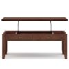 Artisan - Lift Top Coffee Table - Russet Brown - Image 2