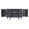 Quad - T Bar Cabinet - Ash Black - Image 2