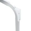Luxurious And Minimalist Chair Covers, 2 High Elasticity Dining Chairs Metal Arched Legs - Black / Silver - Image 9