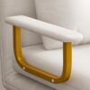 3 In 1 Convertible Folding Sofa Bed With Adjustable Backrest And Pillow - White - Image 5