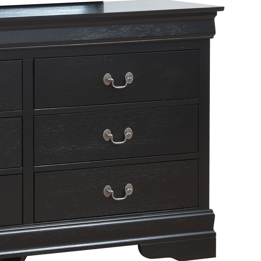 Traditional Dresser Elegant - Black - Image 5