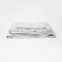 4 Piece California King Bamboo Flex Head Hypoallergenic Sheet Set - Pewter