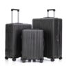 20" / 24" / 28" 3 Pieces / Set Spinner Wheel Luggage, Carry On Suitcase, Matching Color, TSA Combination Lock - Dark Gray - Image 22