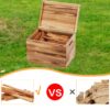 15 Lbs Fatwood Fire Starter Sticks With Box, 100% Natural Kindling Wood, Pine Firewood Firestarter For Campfire, Stove, Fireplace, Bonfires, Grill - Natural - Image 5