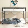 Adam - Twin Over Twin Bunk Bed - Black Metal - Image 11