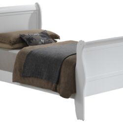 Twin Bed Traditional Charming - White