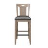 Benti - Slat Back Bar Stools (Set of 2) - Brown - Image 2