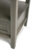 Warm Shaker - End Table - Farmhouse Gray - Image 5