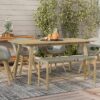 Dahlia - Outdoor Indoor Bench - Natural Taupe - Image 9