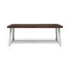 Equilibrium - Outdoor Dining Table With Slat Top - Dark Brown - Image 9