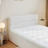 King Mattress & Bed Frame With Cool , Innovative All In One, Pressure Relief, Motion Isolation - White - Image 16