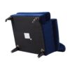 Alana Lawson - Accent Arm Chair Metal Casters - Navy Blue - Image 9