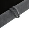 Modern L Shaped Sectional Sofa With Storage, Movable Ottoman, And Throw Pillows - Gray - Image 24