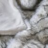 Luxury Throw Blanket With Streaks - Gray - Image 7
