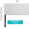 Full Headboard Elegant Casual - White - Image 5