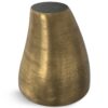 Cavan - Cast Aluminum Side Table - Antique Brass - Image 2