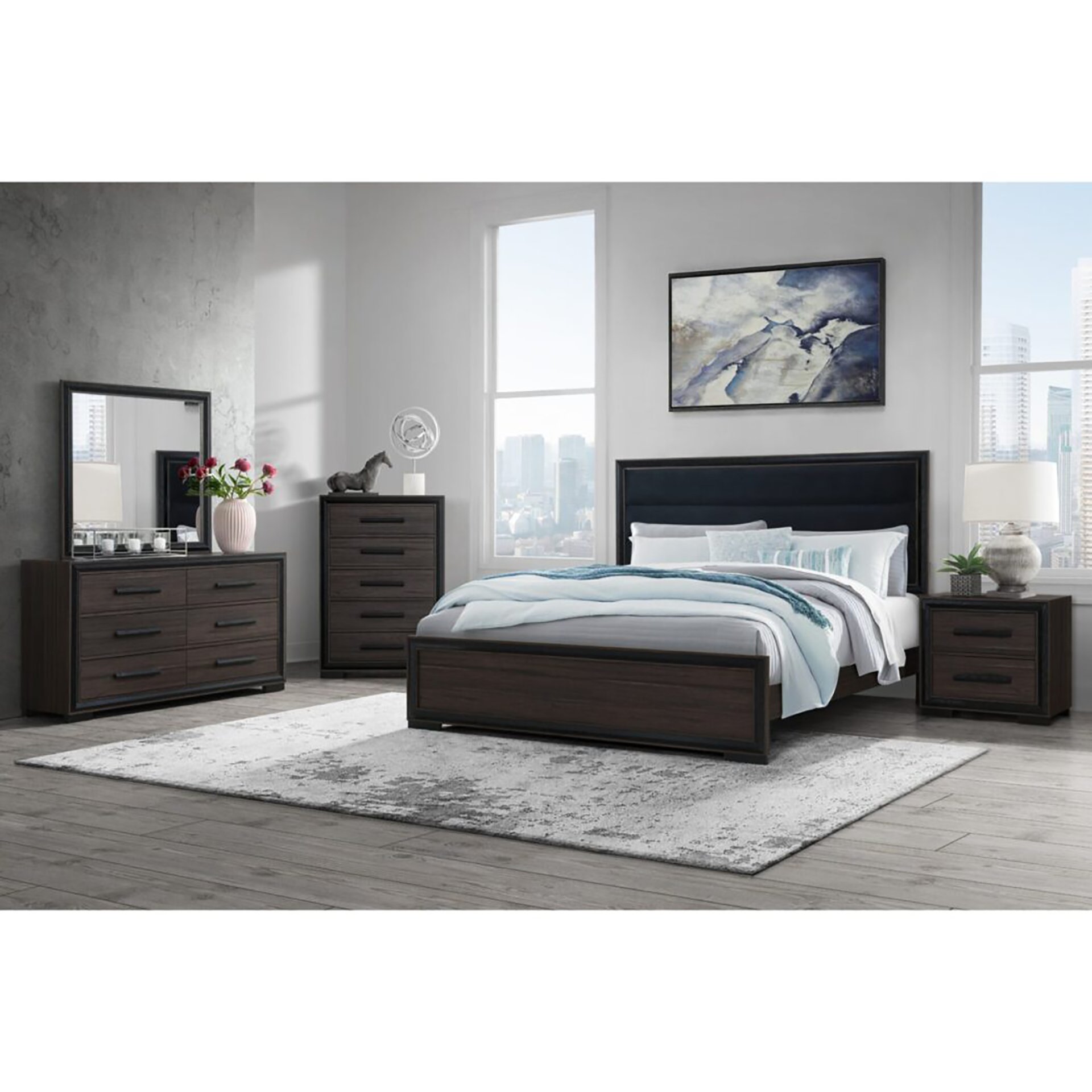 Adelaide - Mirror - Brown - Image 2