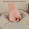 Outdoor Swing Seat Cushion Pad For 2 3 Seater Bench, Waterproof Polyester - Khaki - Image 6
