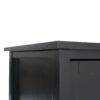 Warm Shaker - TV Media Stand Handcrafted - Black - Image 3