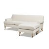 Alana - L-Shape Reversible Sectional Sofa - Light Beige - Image 4