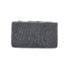 Chenille Interior Lazy Sofa Chaise Longue Armchair With 3 Pillows And Armrests - Gray - Image 16