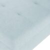 Classic Ottoman With Cushioned Top - Blue - Image 8