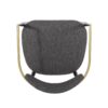 Barstools (Set of 2), Counter Height Upholstered Bar Stools With Backs And Iron Legs For Kitchen Island Fabric Seating 260Lbs Weight Capacity - Gray - Image 10