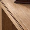 Rustic Manufactured Wood Console Table With Beaded Accent - Antique Natural / Natural Wood / Natural Wood Wash - Image 7