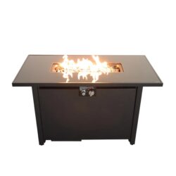 Rectangle Fire Pit - Black