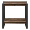 Accent Table, Side, End, Nightstand, Lamp, Living Room, Bedroom, Industrial - Brown - Image 10
