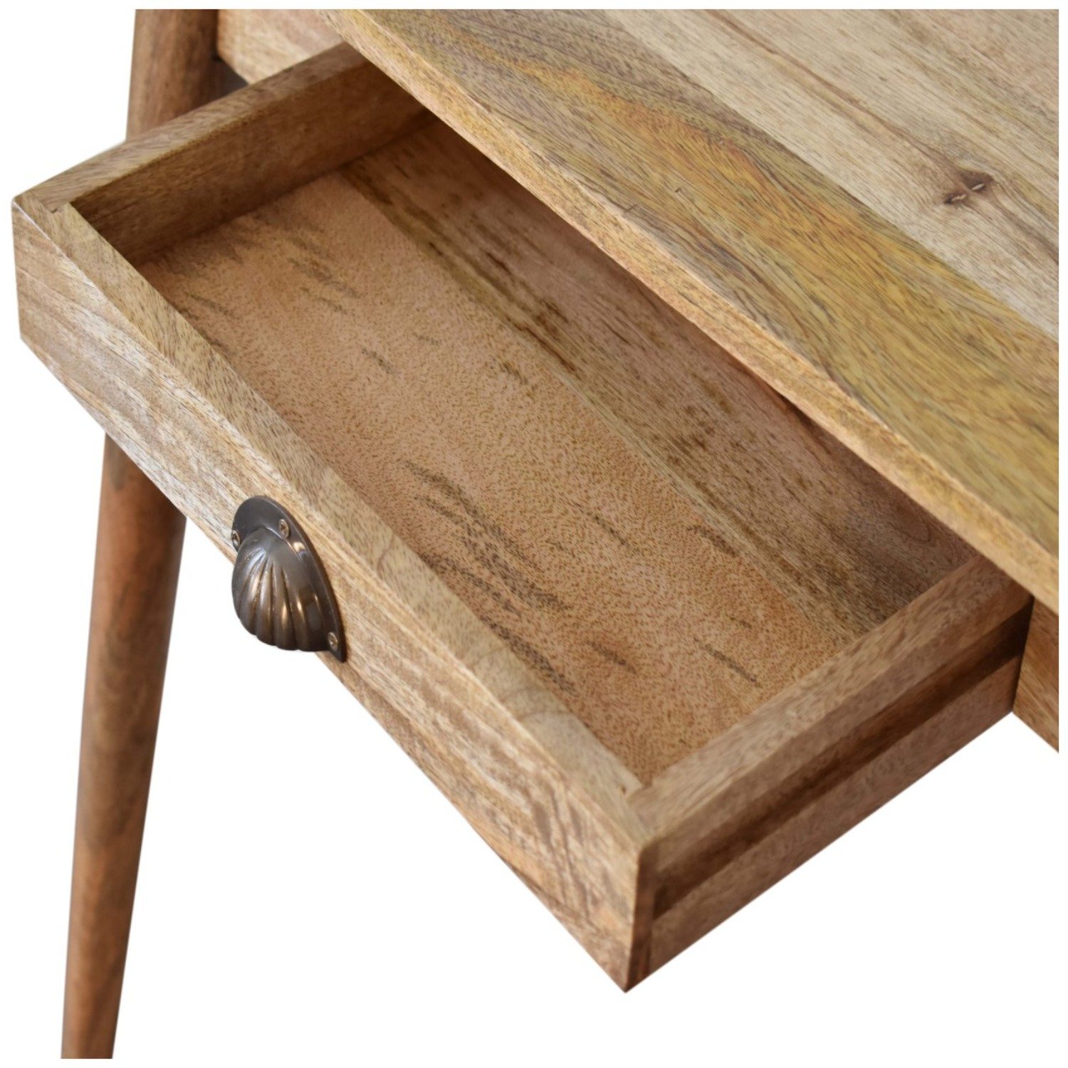 Mini Nordic Style Writing Desk - Oak - Image 6