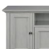 Amherst - Wide TV Media Stand - Fog Gray - Image 4