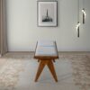 Keira - Bench - Brown / Light Gray - Image 7