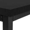 Computer Desk, Home Office, Standing, Adjustable, Laptop, Contemporary - Black - Image 8