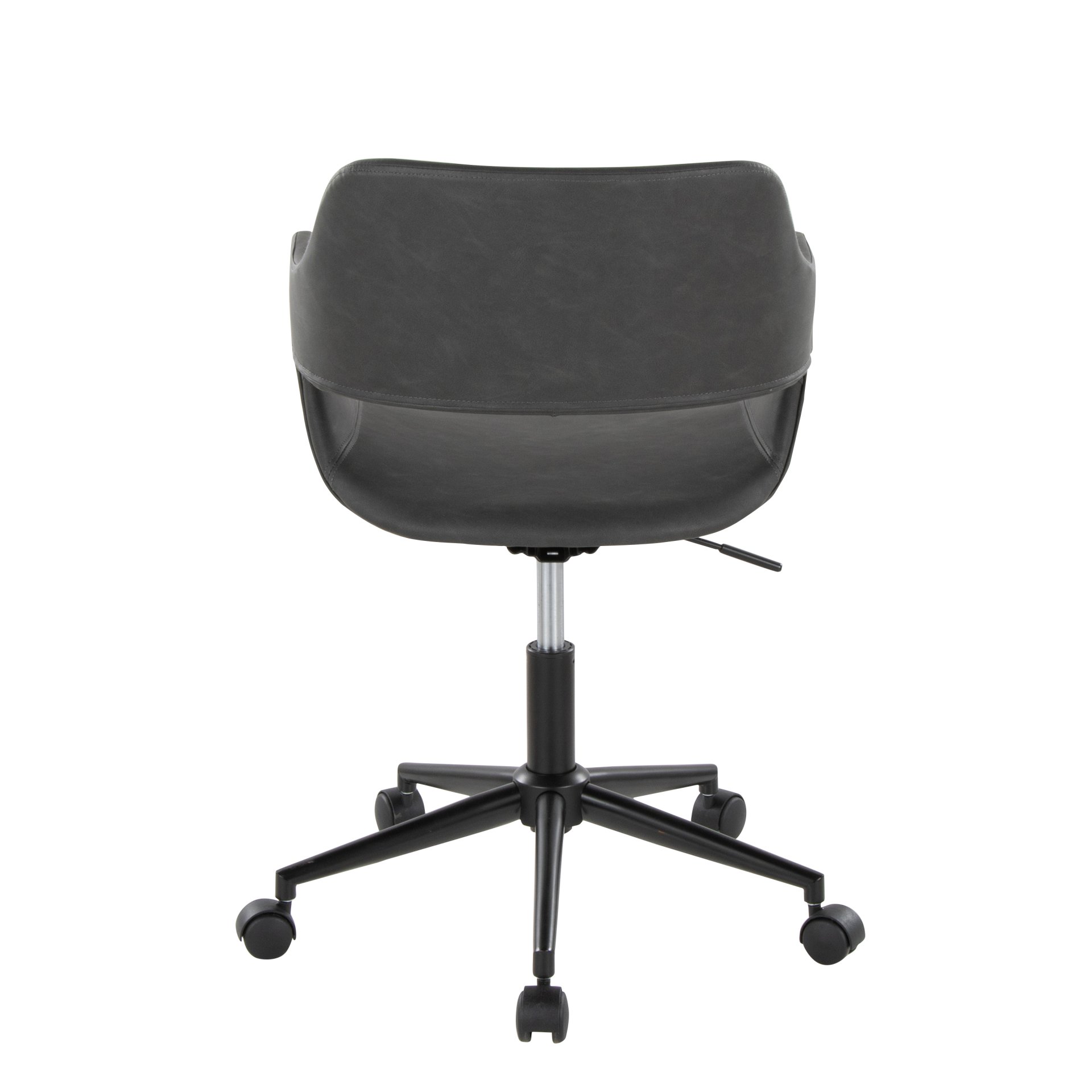 Margarite - Contemporary Task Chair - Black / Gray - Image 4